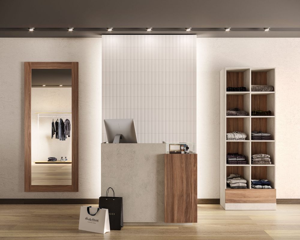 Comptoir magasin mode