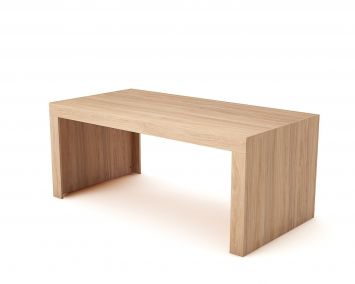 table de présentation en bois