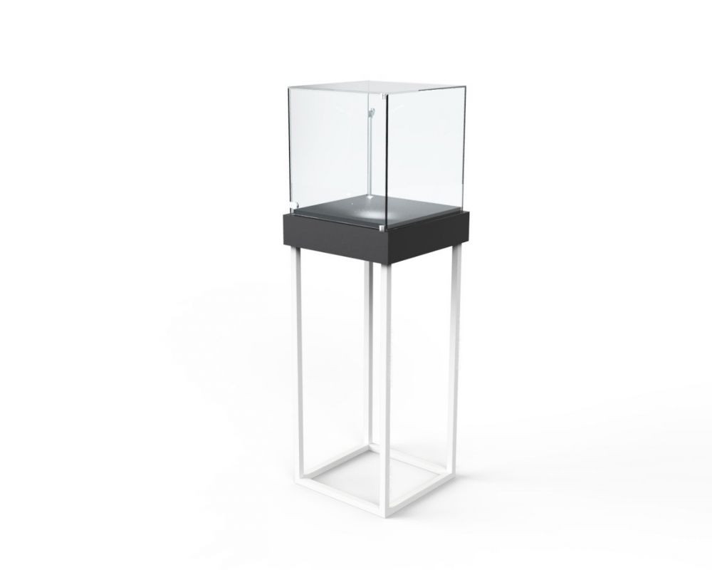 Vitrine en verre securit pour agencement