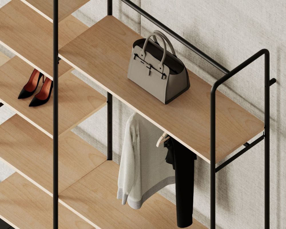 Système mural pour agencement professionnel