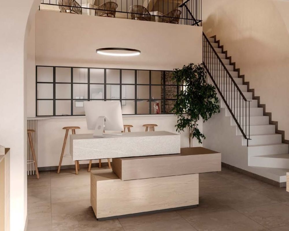 Comptoir 150 cm Brique