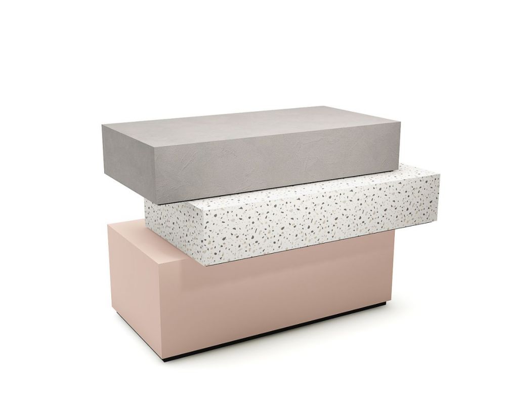 Comptoir 150 cm Brique