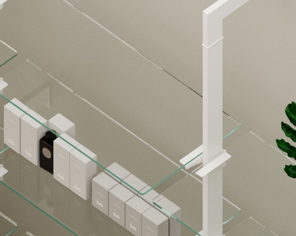 Système modulaire en verre