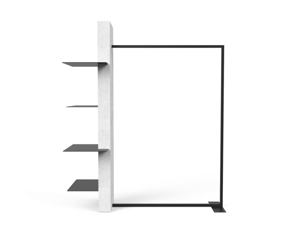 Portant avec étagères Ligne 4