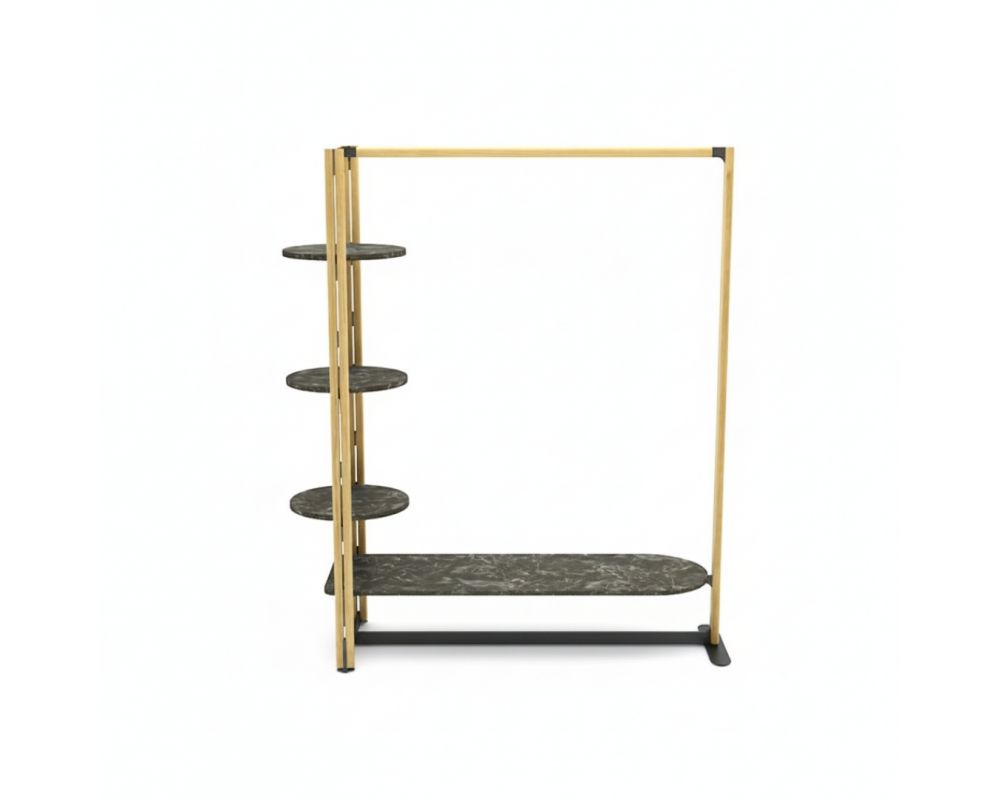 Portant avec étagère Essence