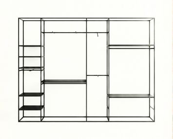Système mural modulable Cage