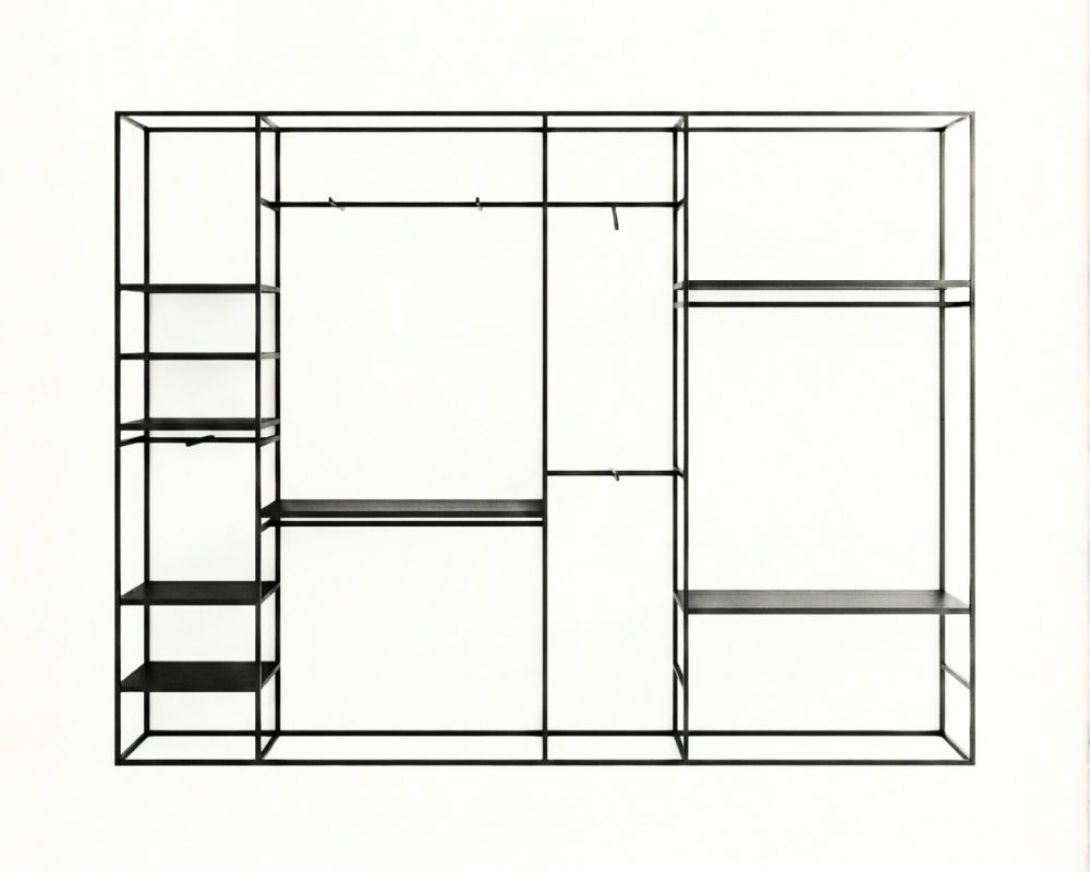 Système mural modulable Cage