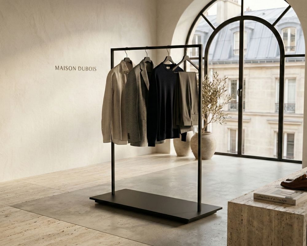 Portant 128 cm agencement concept