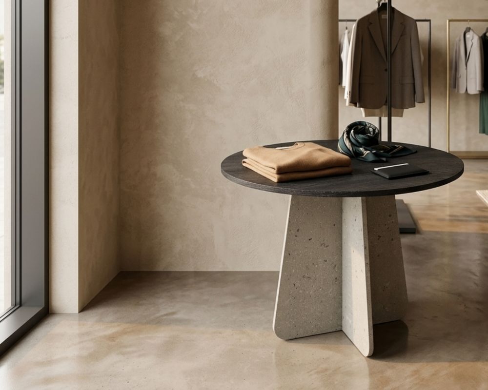 Table champignon de présentation Nuvola